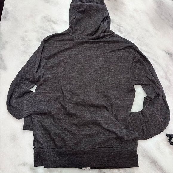 Womens 2015 Vintage Alabama National Champions Dark Grey Zippered Cotton Hoodie - Picture 3 of 3